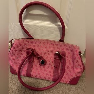 Pink Dooney and Bourke Shoulder Bag
